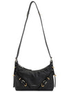 Voyou Small Leather Shoulder Bag Black - GIVENCHY - BALAAN 8