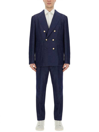 Suit Set MB404LDBHEC189 P24 DENIM - BRUNELLO CUCINELLI - BALAAN 2