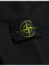 Wappen Patch Crew Neck Sweatshirt Black - STONE ISLAND - BALAAN 6