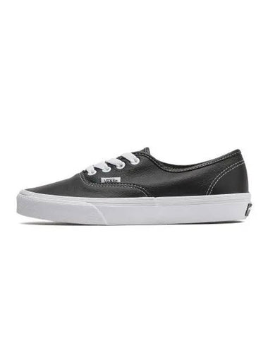 Authentic Leather Black True White VN000CRTBPA1 - VANS - BALAAN 1