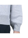 Campus Fox Regular Sweatshirt Light Grey Melange - MAISON KITSUNE - BALAAN 8