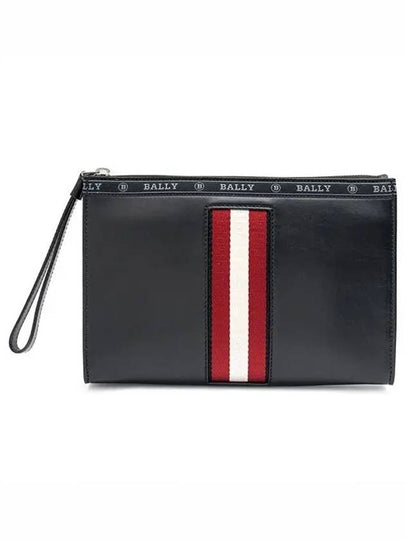 Hague leather clutch bag black - BALLY - BALAAN 2