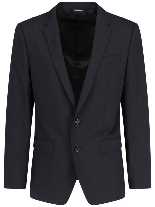 23 fw black wool two-piece suit GK0EMTGF874N0000 B0480477217 - DOLCE&GABBANA - BALAAN 5