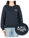 Skye Logo Sweatshirt Dark Navy - A.P.C. - BALAAN 2