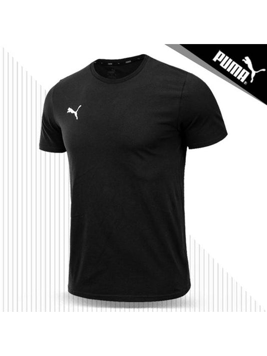 Team Goal Casual Short Sleeve 65861503 Black R - PUMA - BALAAN 1