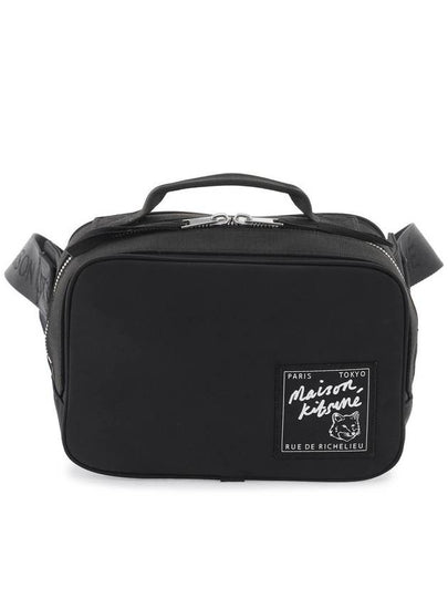 Traveler Belt Bag Black - MAISON KITSUNE - BALAAN 2