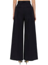 Zinnia Wide Pants Black - MAX MARA - BALAAN 6