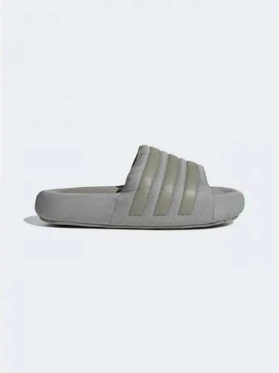 Adilette 24 Slippers Silver Pebble - ADIDAS - BALAAN 2