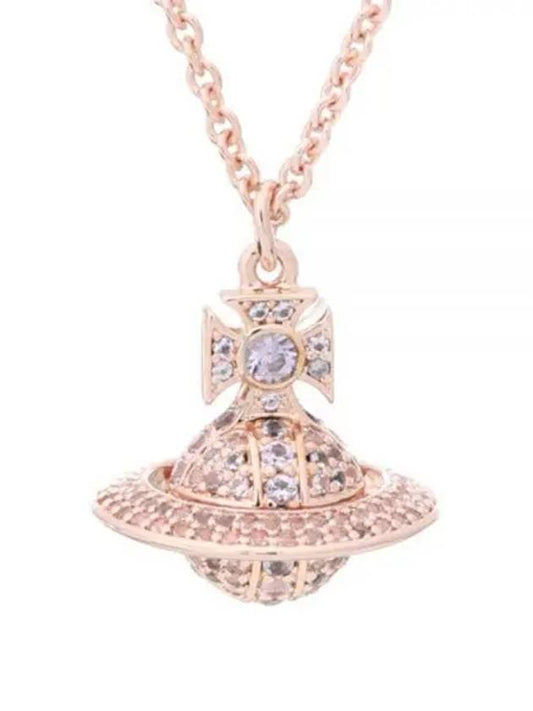Women's Carmella Pendant Chain Necklace Rose Gold - VIVIENNE WESTWOOD - BALAAN 2