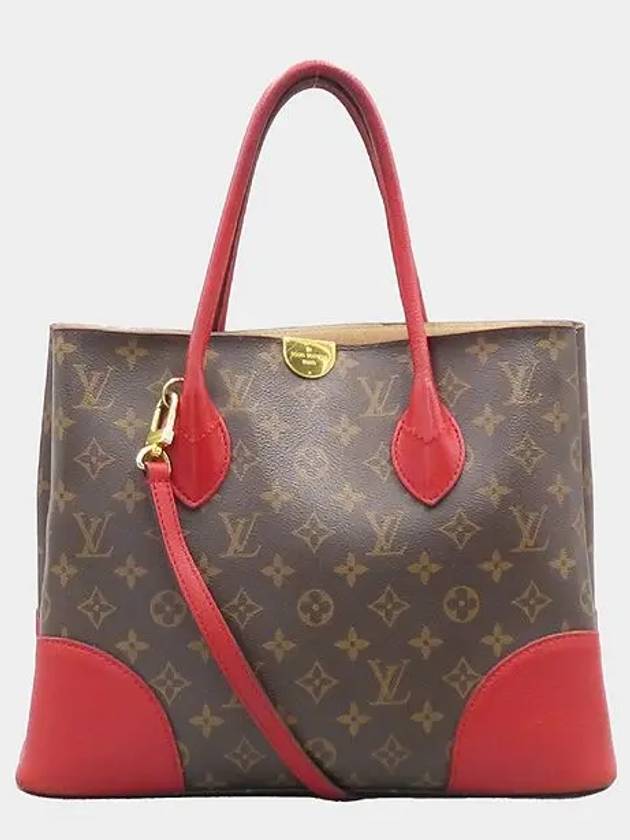 M41596 Monogram Canvas Cherry Flanders Tote Bag Shoulder Strap 2 WAY - LOUIS VUITTON - BALAAN 1