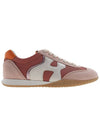 Women's OlympiaN Z Low Top Sneakers Pink - HOGAN - BALAAN.