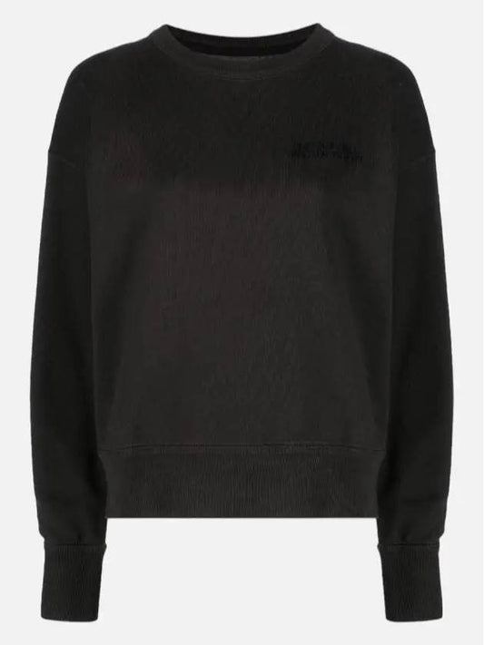 Shad Logo Print Sweatshirt Faded Black - ISABEL MARANT - BALAAN 2