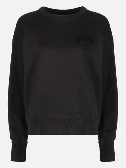 Shad Logo Print Sweatshirt Faded Black - ISABEL MARANT - BALAAN 2