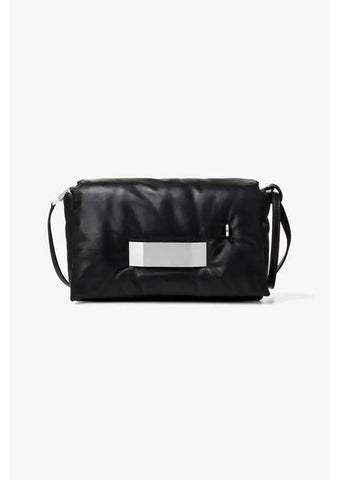 WOMEN Big Pillow Griffin Leather Padded Bag Black - RICK OWENS - BALAAN 1