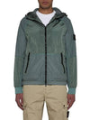 Nylon Metal Windbreaker Light Green - STONE ISLAND - BALAAN 4