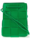 Intrecciato Cassette Small Bucket Bag Green - BOTTEGA VENETA - BALAAN 7