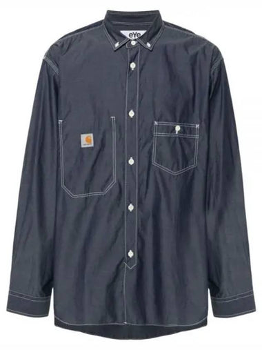 24 WM B903 INDIGO CARHARTT shirt - JUNYA WATANABE - BALAAN 1