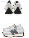 327 Nimbus Cloud Low Top Sneakers White Grey - NEW BALANCE - BALAAN 4