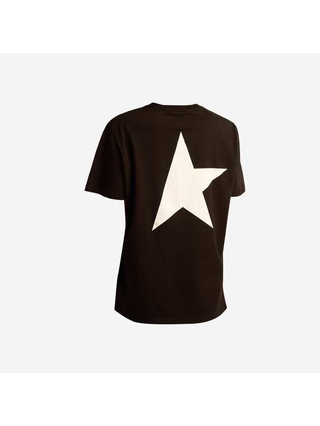 Back Big Star Short Sleeve T-Shirt Black - GOLDEN GOOSE - BALAAN 3