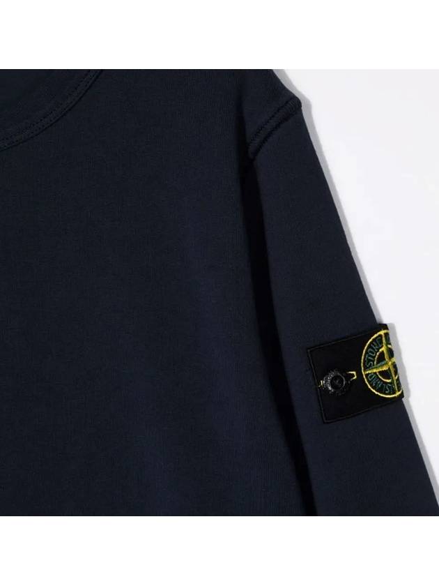 Kids Waffen Patch Sweatshirt Navy 761661340 V0020 - STONE ISLAND - BALAAN 4