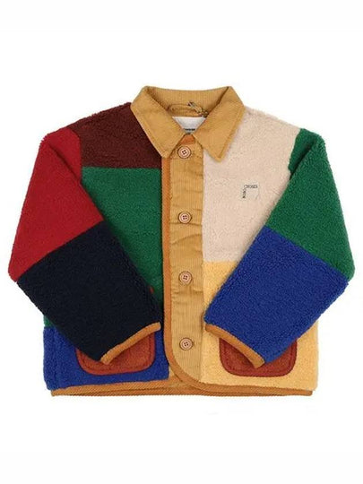 Color Block Sheepskin Jacket - BOBO CHOSES - BALAAN 2