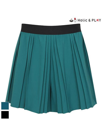 full banding 3-part pleated shortsHE2WPS002 - HOLIC&PLAY - BALAAN 2