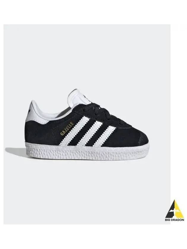 adidas KIDS Gazelle Comfort Closure Black IH0338 - ADIDAS - BALAAN 1