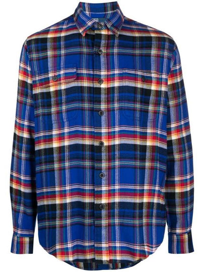 Plaid Check Pattern Shirt 710918882001 - POLO RALPH LAUREN - BALAAN 2