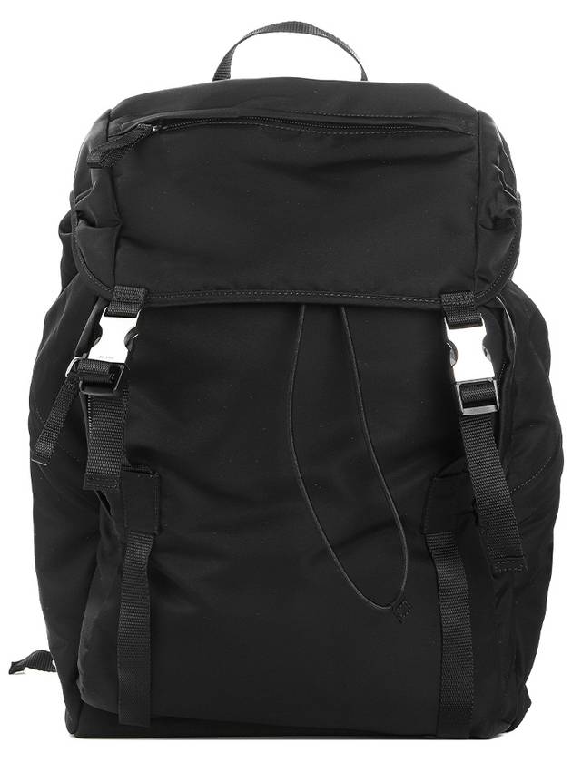 Triangle Logo Tesuto Nylon Backpack Black - PRADA - BALAAN 2