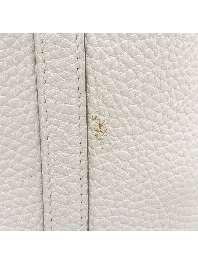 SAC PICOTIN LOCK Ivory color 18 tote bag - HERMES - BALAAN 5