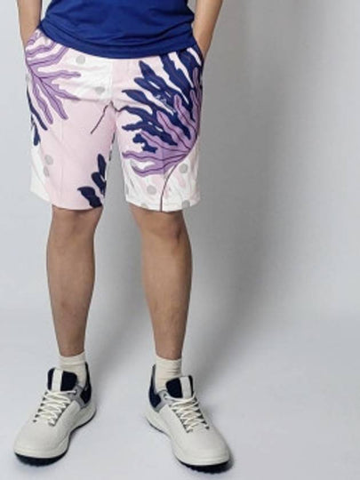 Golf Eloy Print Shorts GMPA10122 S199 Men's Eloy Print Shorts - J.LINDEBERG - BALAAN 2