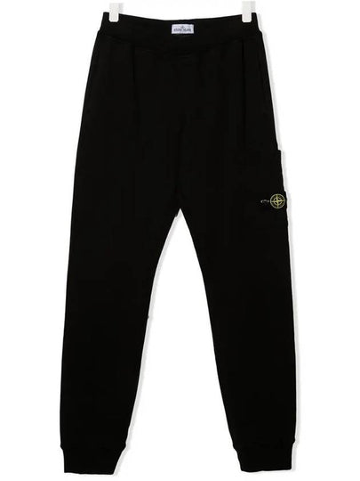 Kids Junior Casual Pants 771661540 000 V0029 BLACK - STONE ISLAND - BALAAN 2