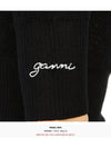 Women's Short Sleeve Knit Top Black - GANNI - BALAAN 9