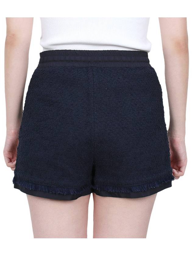 patch logo tweed short pants 2B00007 597NZ 778 - MONCLER - BALAAN 5