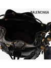 Le Cagole XS Leather Bucket Bag Black - BALENCIAGA - BALAAN 6