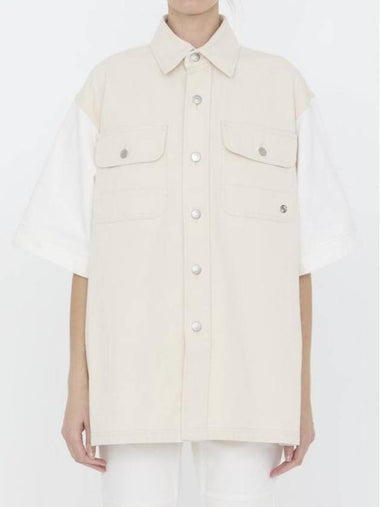 Shirt 6611474 6D0251 3SPH57 9067 BEIGE - STELLA MCCARTNEY - BALAAN 1