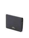 Stefan Horizon Logo Card Wallet Black - A.P.C. - BALAAN 6