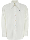 Long Sleeve Shirt 2401003PW009Q A401 White - VIVIENNE WESTWOOD - BALAAN 2