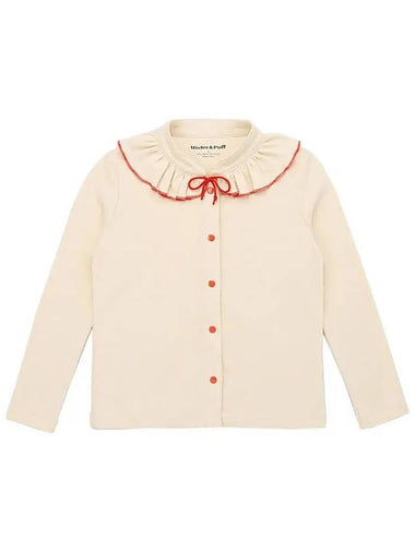 Kids Rowan Button T Shirt Ivory MP156098 298 - MISHA&PUFF - BALAAN 1