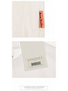 Crew Neck Slim Fit Short Sleeve T-Shirt White - ACNE STUDIOS - BALAAN 6