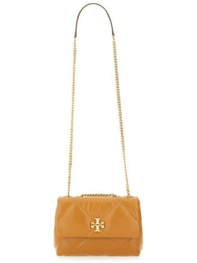 Kira Diamond Quilted Shoulder Bag Brown - TORY BURCH - BALAAN 2