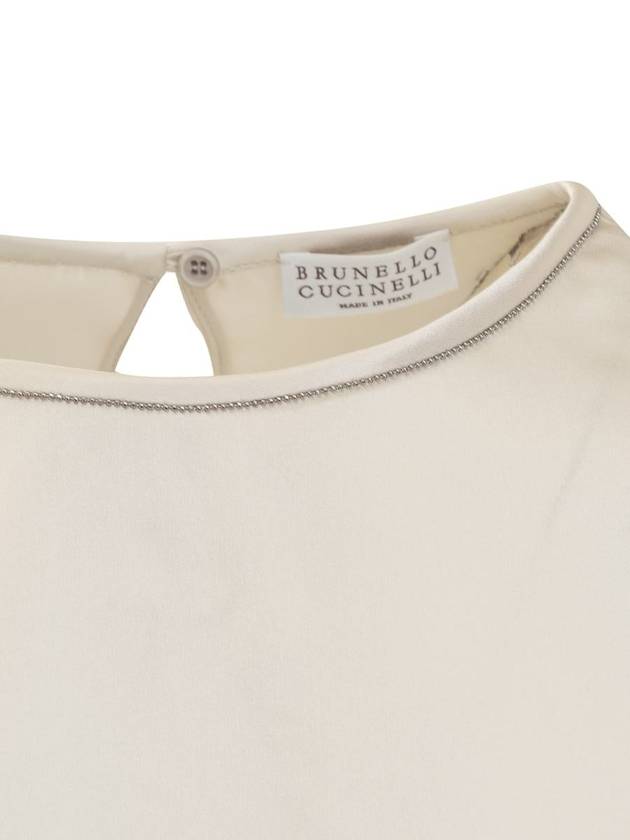 Sweater M0C59DE310 C9443 BEIGE - BRUNELLO CUCINELLI - BALAAN 4