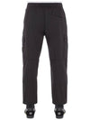 Wappen Patch Cargo Track Pants Black - STONE ISLAND - BALAAN 3