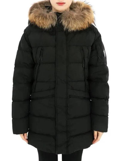 Kids U16 M.T.T.N. Goggle Down Parka Black - CP COMPANY - BALAAN 2