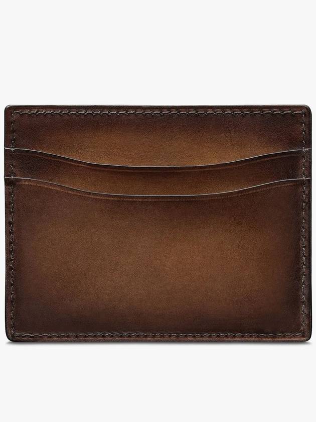 Makore 2in1 Scritto leather half wallet Kakao Intenso - BERLUTI - BALAAN 7