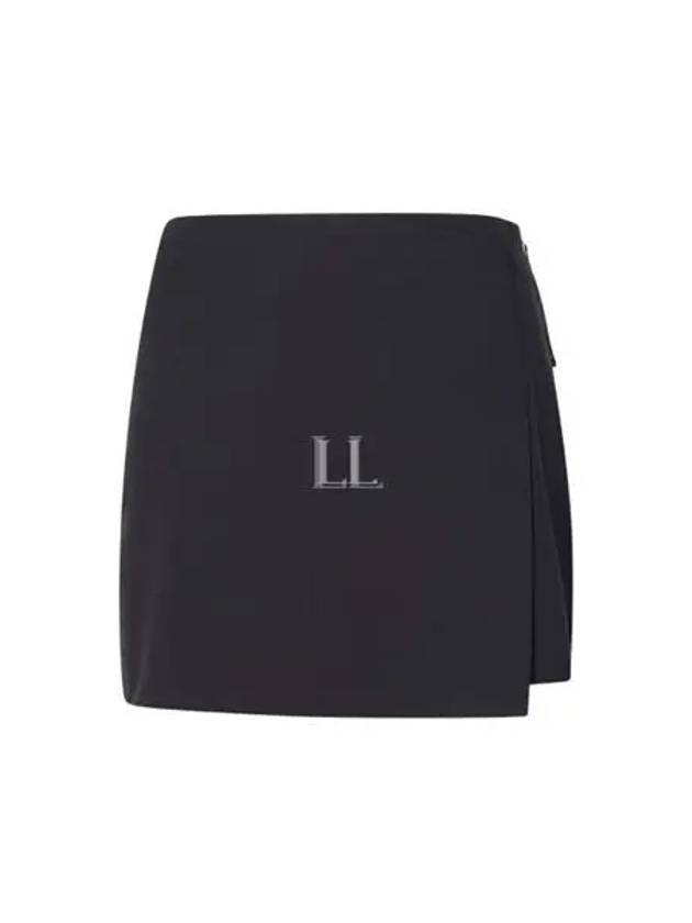 High Waist Layered Effect Shorts Black - MONCLER - BALAAN 2