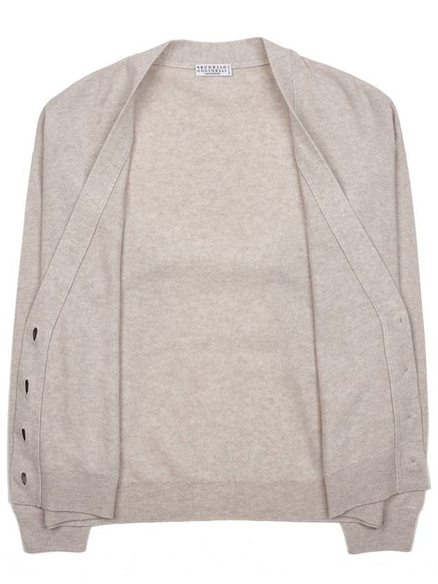 Women's Cashmere Cardigan Grey - BRUNELLO CUCINELLI - BALAAN 11