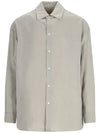 Twisted Long Sleeve Shirt Grey - LEMAIRE - BALAAN 2