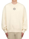 Genius Sweatshirt Ivory - MONCLER - BALAAN 2