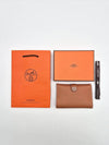 R.M.S Passport Holder Evercolor & Palladium Gold - HERMES - BALAAN 6